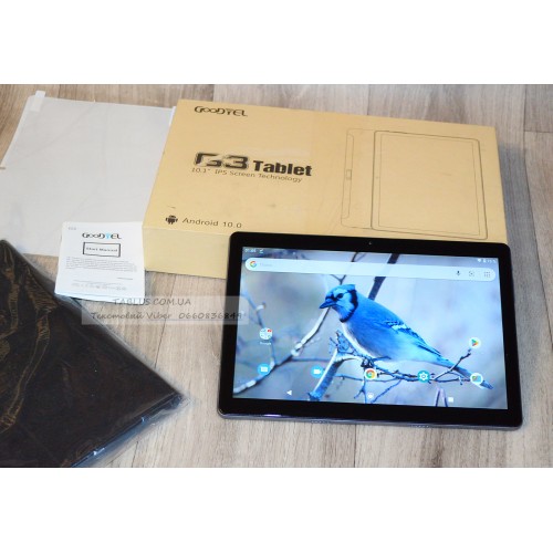 GOODTEL! Гарний планшет-смартфон 10" HD з підтримкою SIM! 8 ядер! 2 RAM, 64 ROM! Android 10!