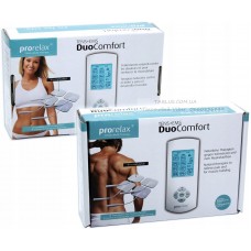 PRORELAX DuoComfort. Аппарат миостимулятор для электростимуляции, болевой терапии и массажа. Новый! Оригинал!